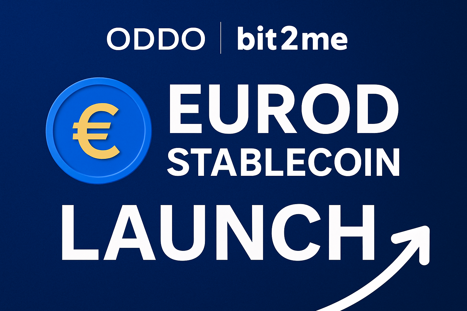 ODDO Bit2Me EUROD stablecoin launch