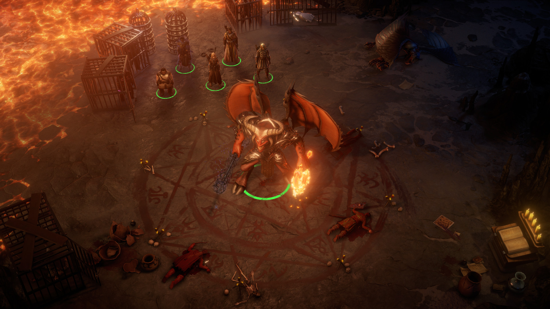 Pathfinder Wrath of the Righteous gameplay screenshot