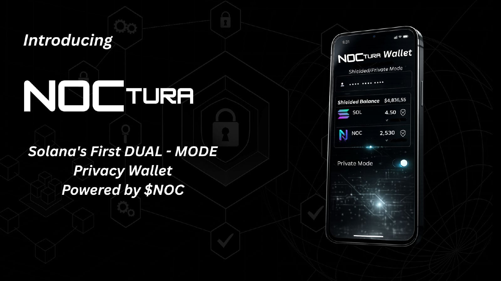 NOCtura Solana privacy protocol