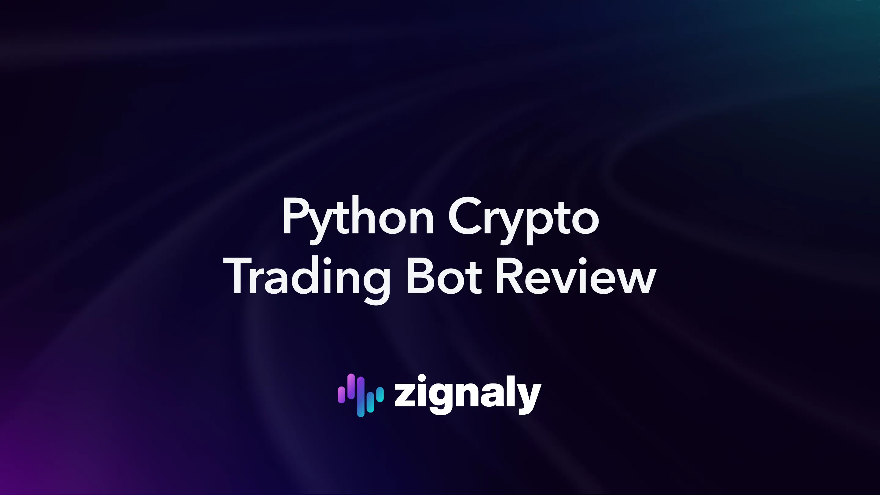 Python Binance open source trading bot