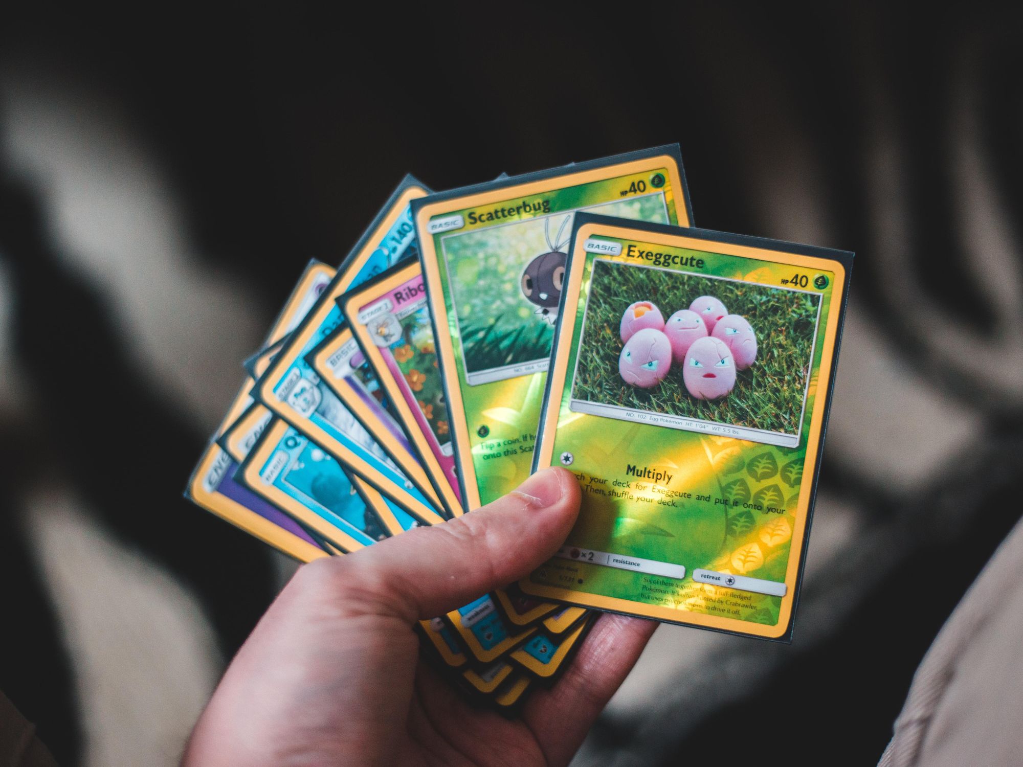 Pokémon card NFT trading marketplace