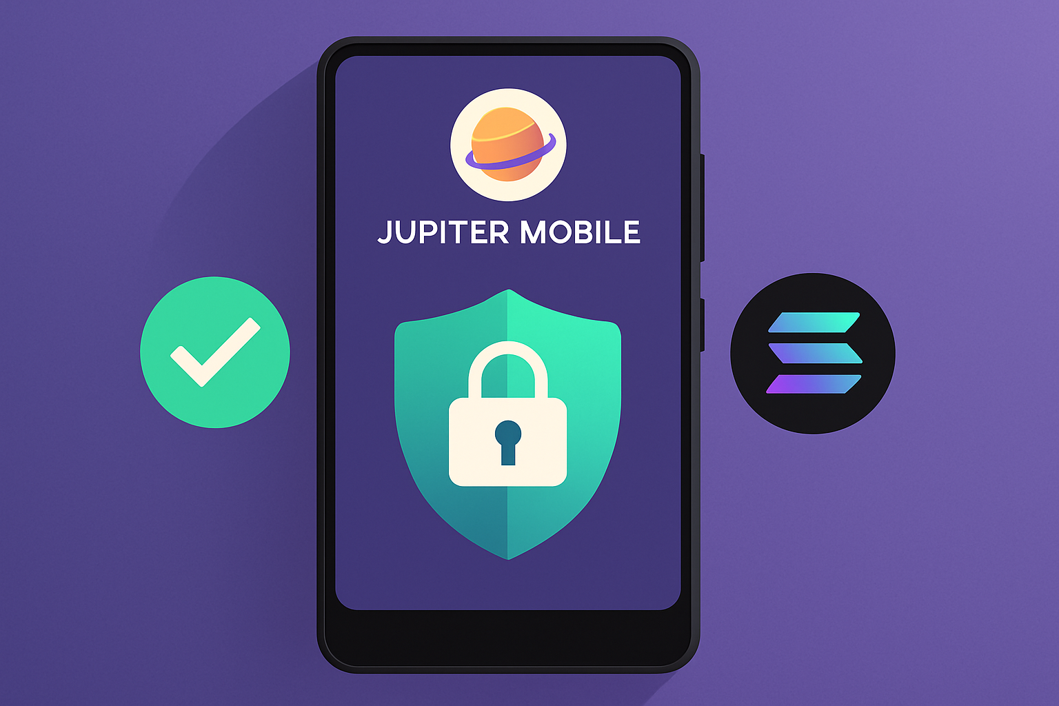 Solana Saga device security with Jupiter Mobile