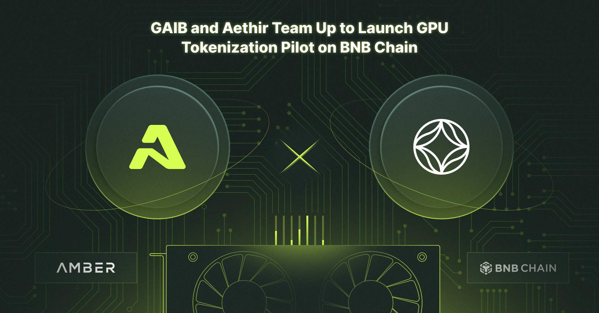Aethir GPU tokenization DePIN BNB Chain