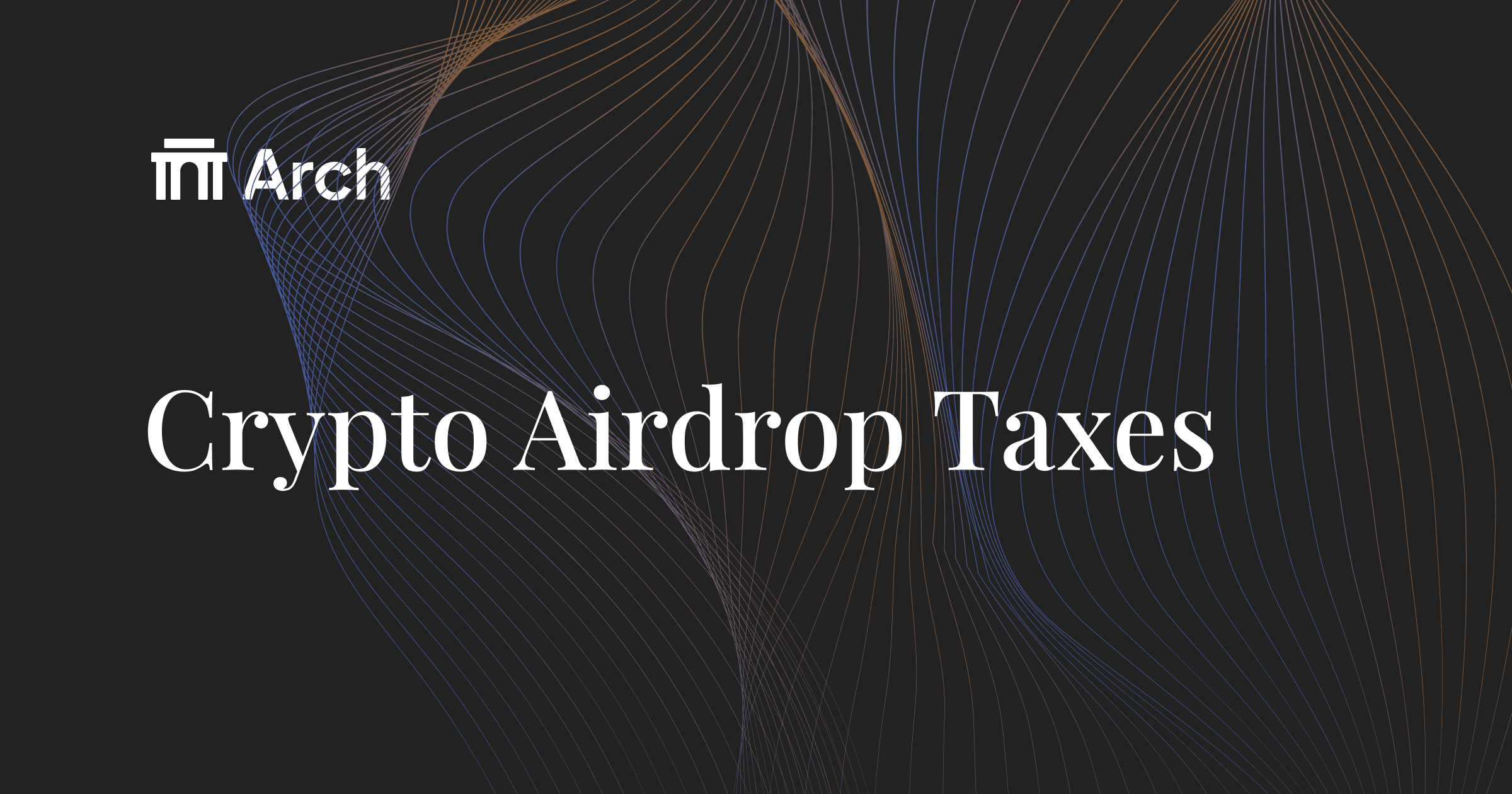 DeFi airdrop taxable event illustration