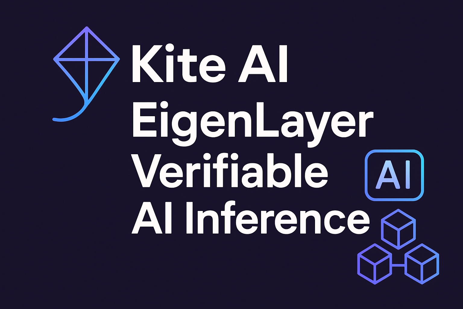 Kite AI EigenLayer verifiable AI inference