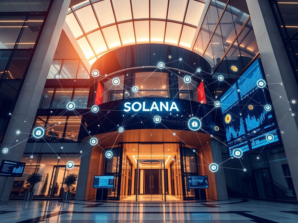 Solana blockchain institutional adoption