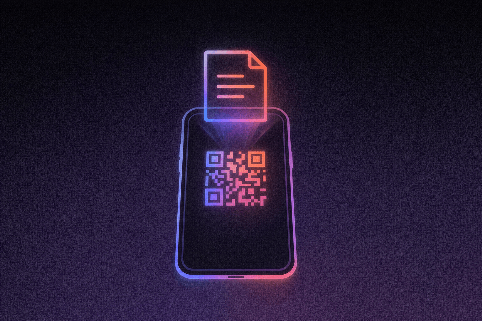 offline QR code generation icon