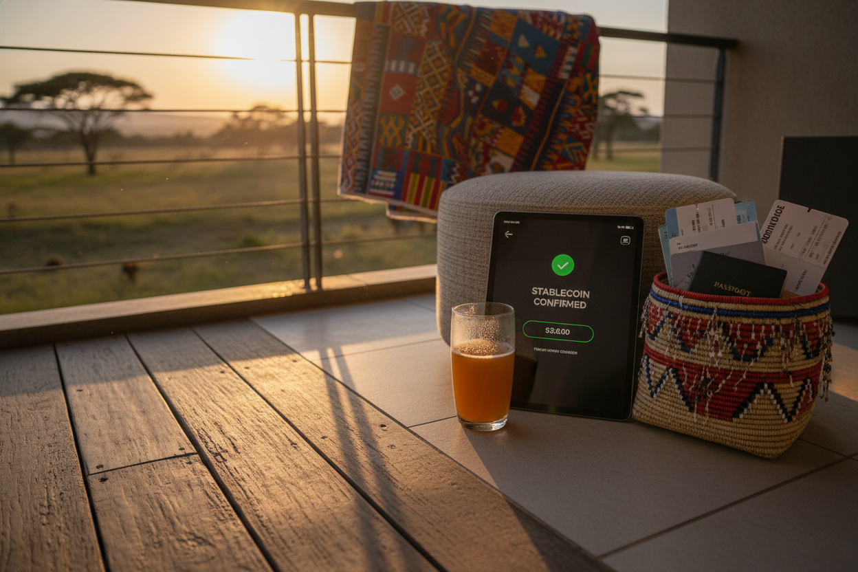 Deposit USDC via M-Pesa for High-Yield Savings in Kenya 2026