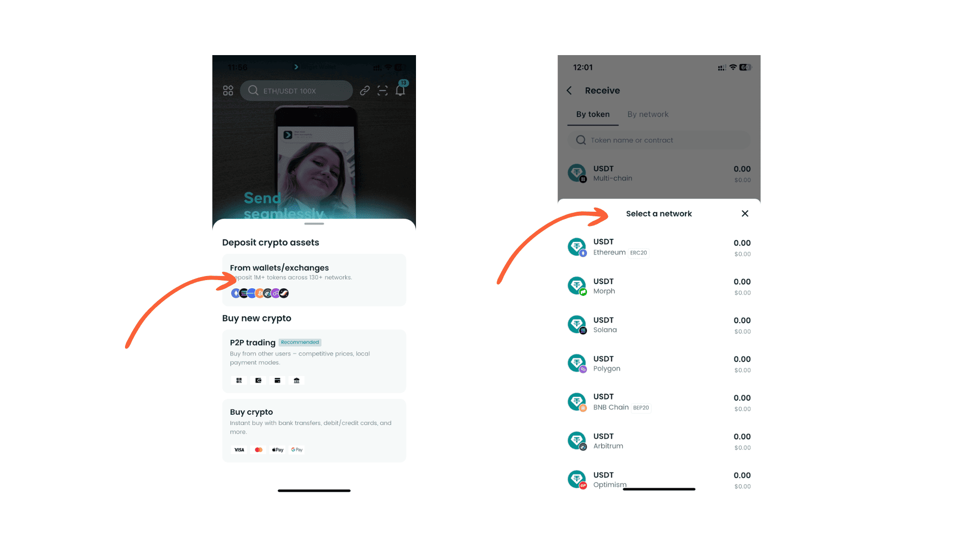 JPYC multi-currency crypto wallet interface
