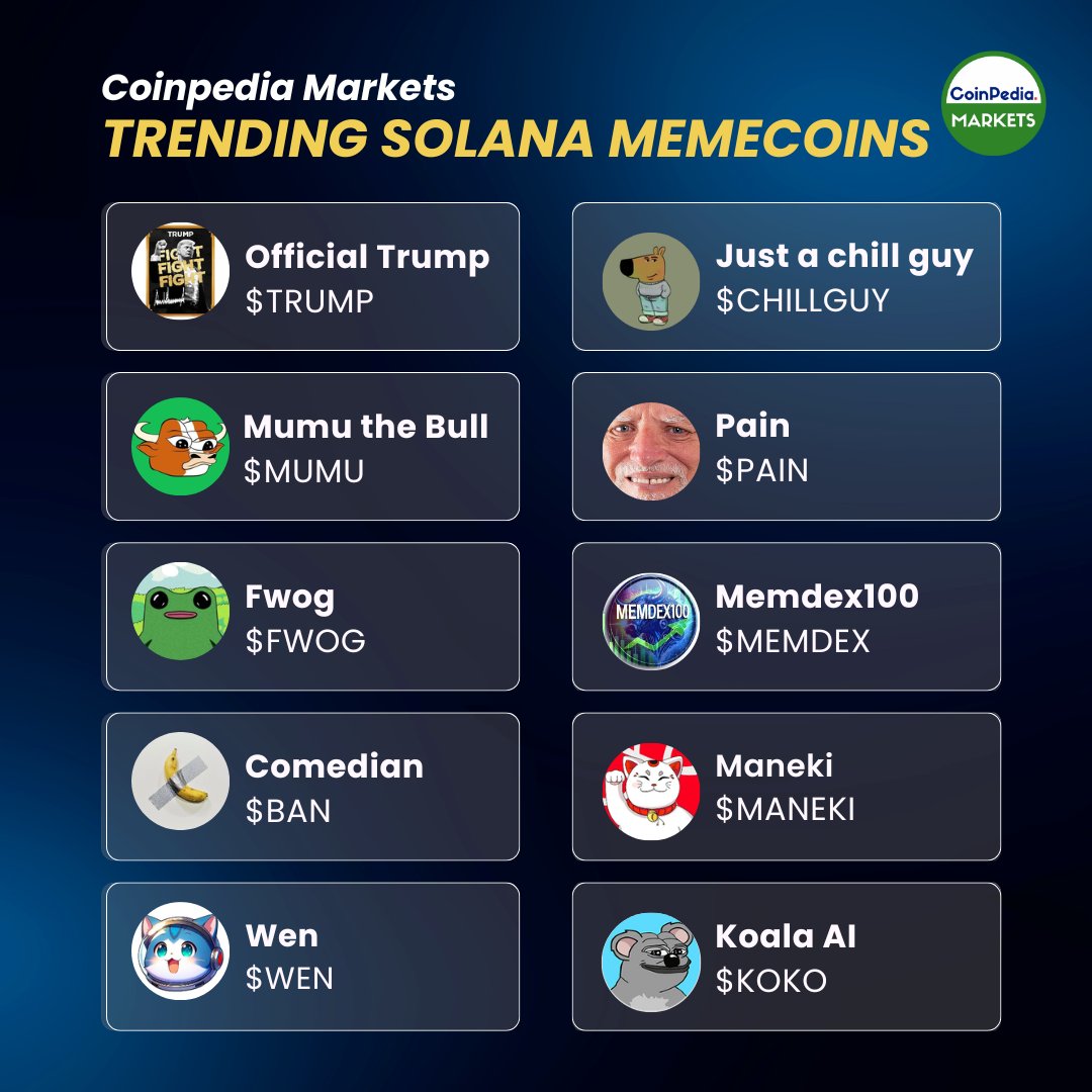 Official Trump TRUMP Solana memecoin
