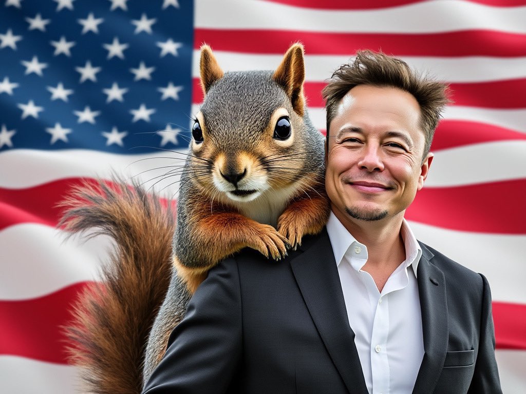 Peanut the Squirrel PNUT Solana memecoin