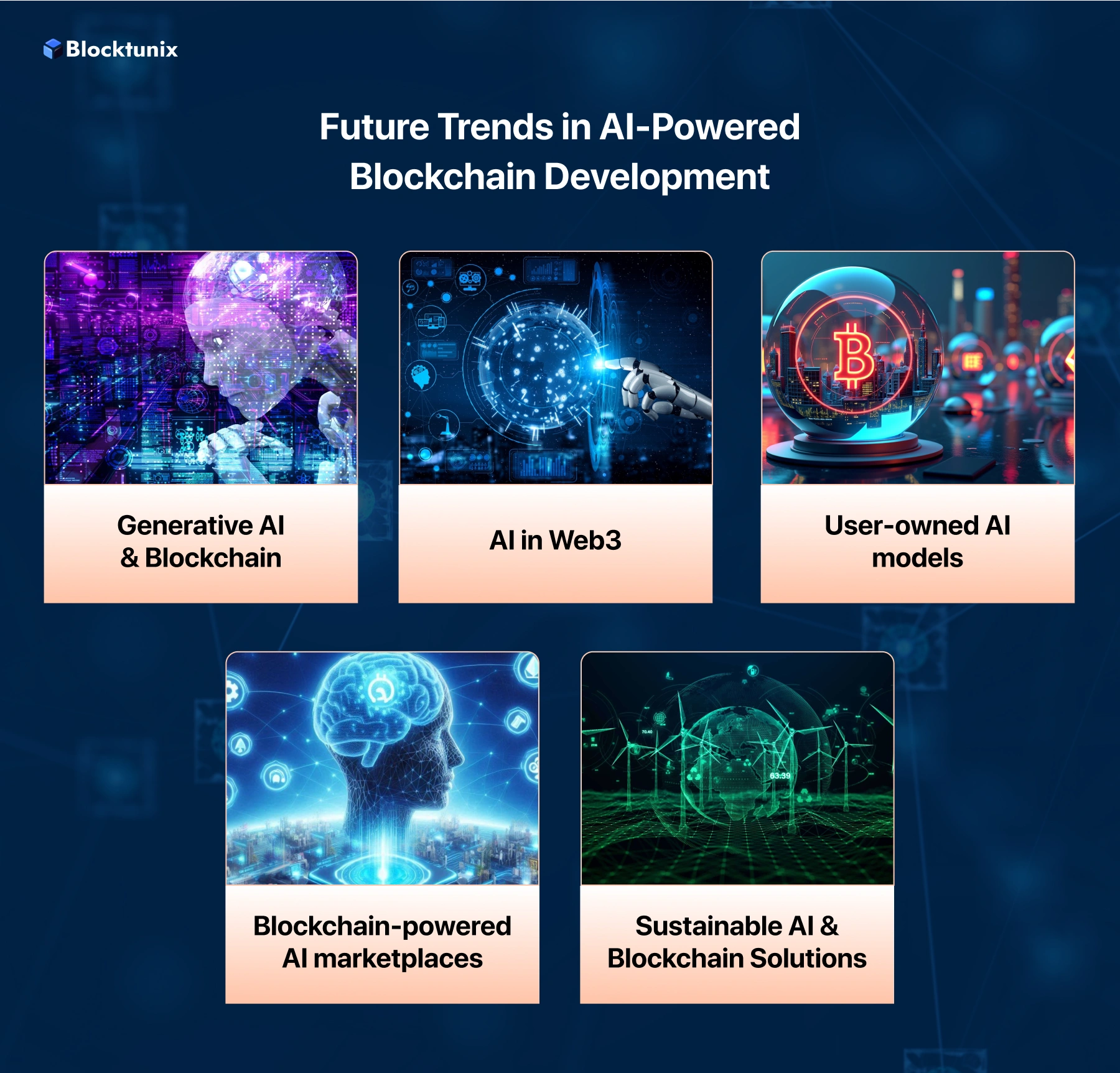 Digital illustration of content creator breaking free from centralized platform chains, embracing glowing blockchain smart contracts for Web3 revenue splits