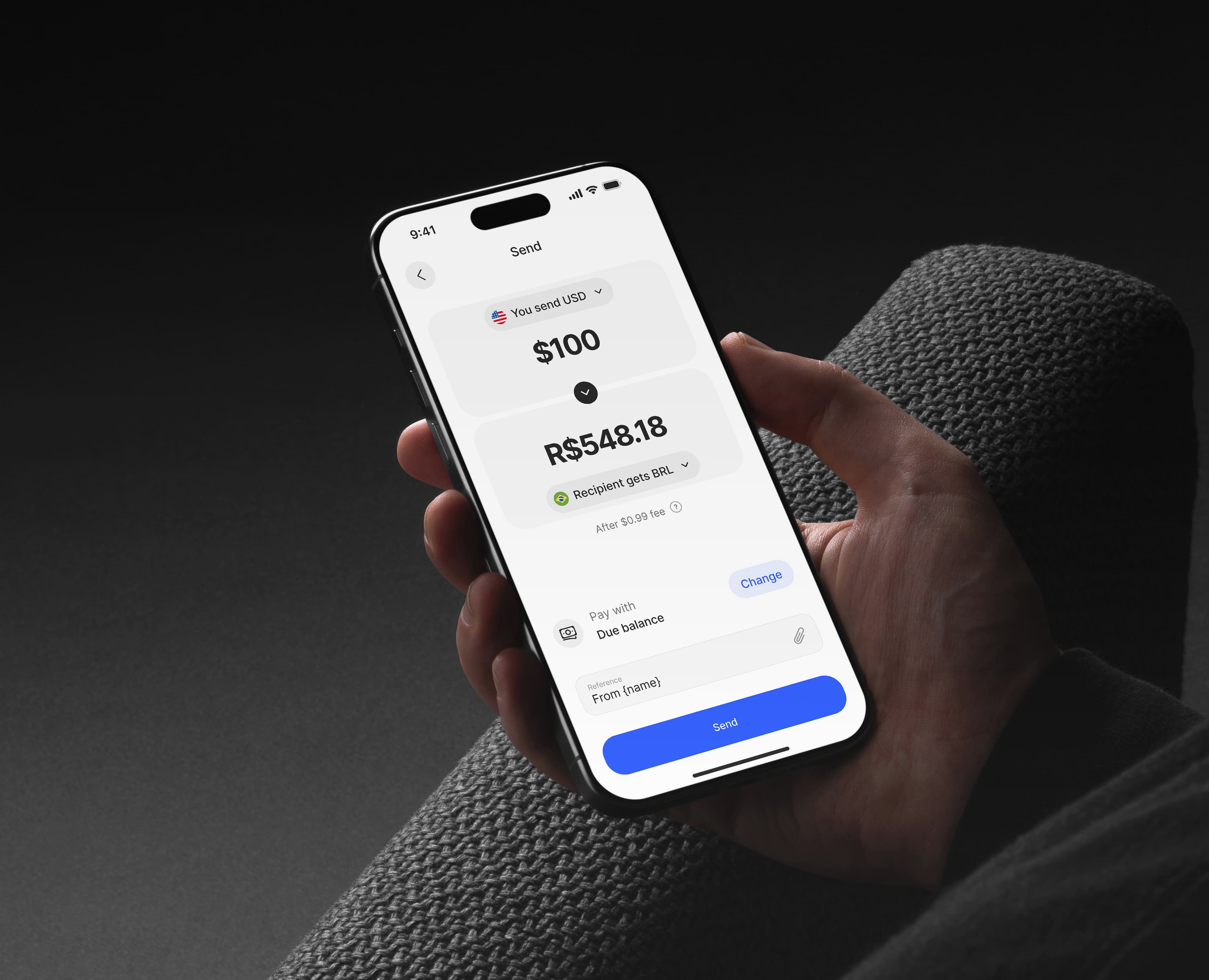 Digital nomads receiving instant USDC payroll on mobile devices while working remotely