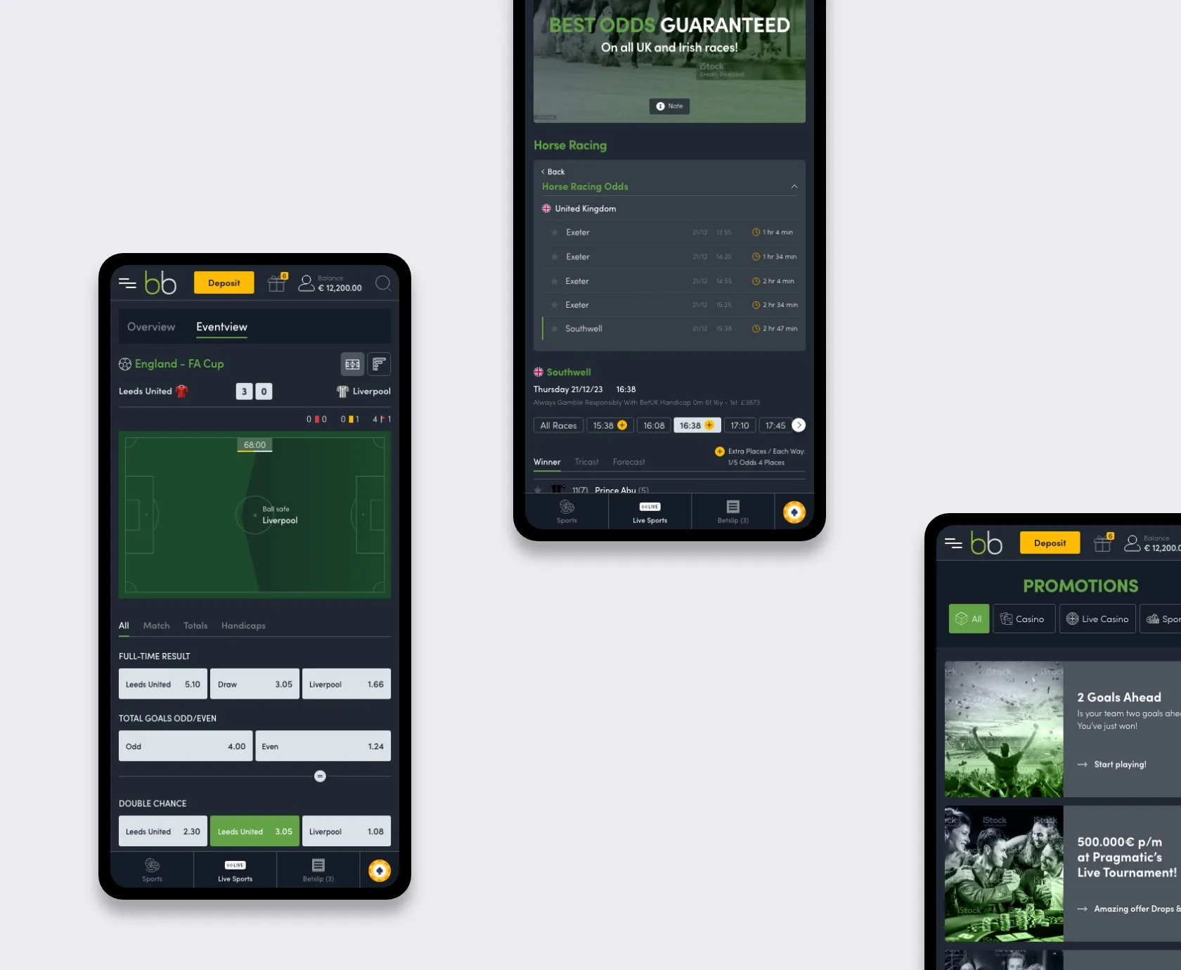 Digital rendering of a live sports betting interface integrated with blockchain data visualization, highlighting real-time on-chain odds and decentralized betting technology.