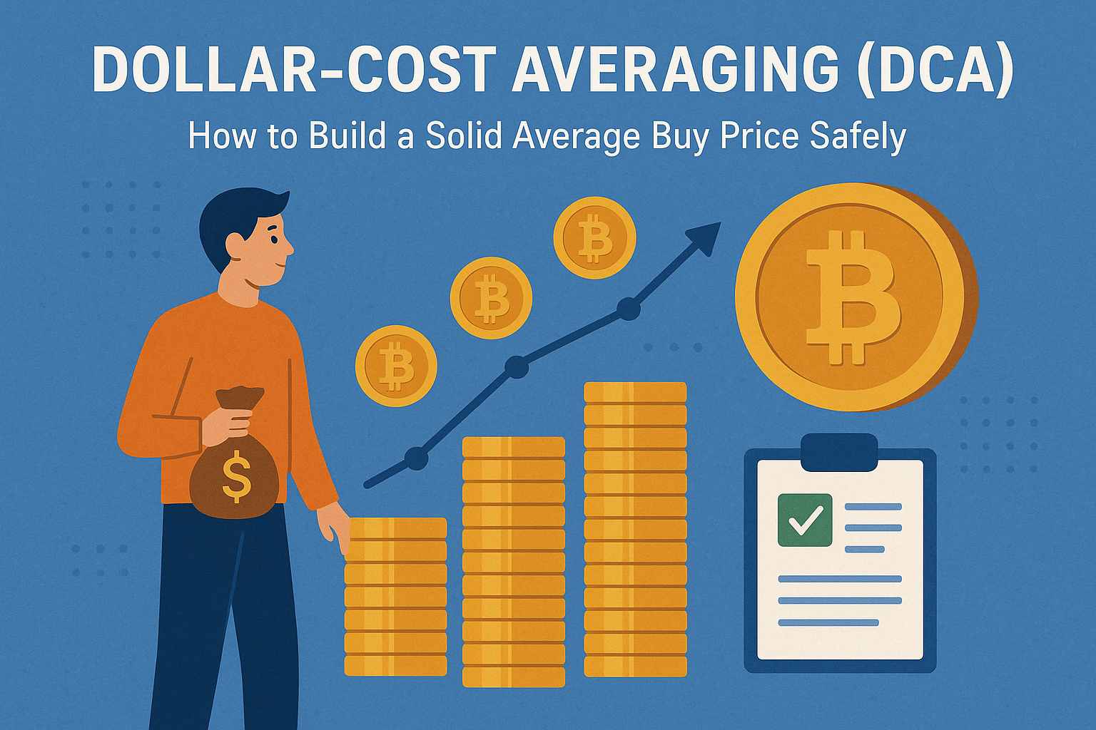 Dollar-Cost Averaging (DCA) in Crypto: How to Build a Solid Average Buy Price Safely