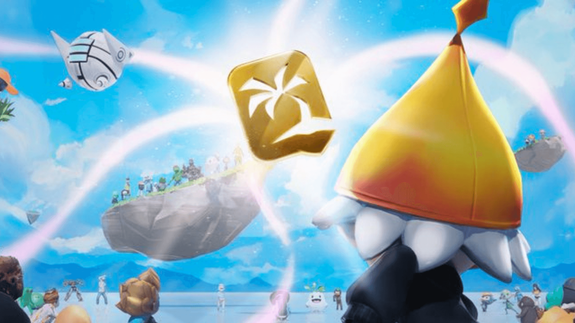 Dynamic Blobarena gameplay screenshot showing Blobert warriors in tactical combat on Starknet, Dojo-powered on-chain strategy game