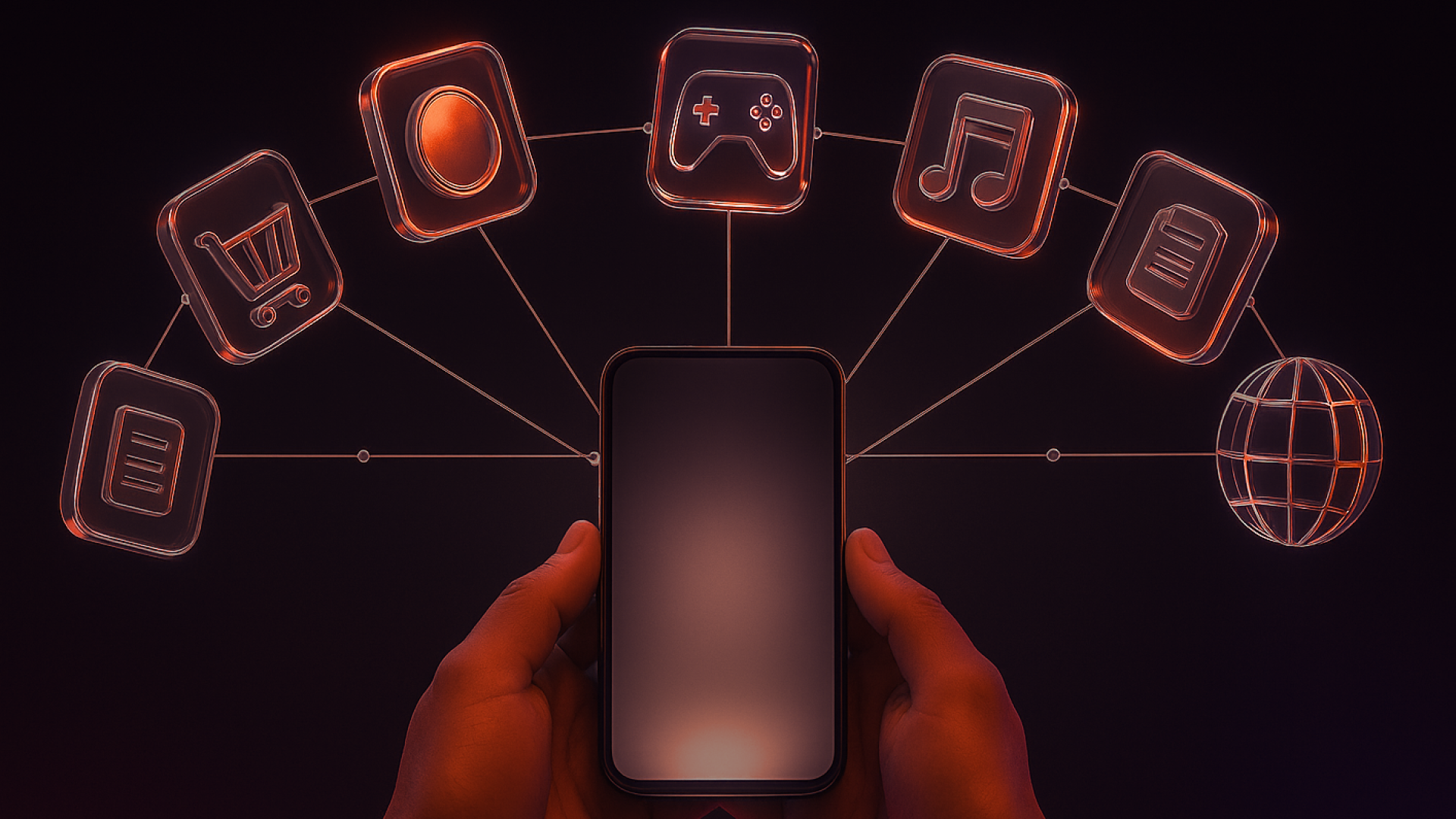 Dynamic illustration of smartphone crypto wallet connected to Base L2 network featuring NFT icons and conceptual DeFi charts for onboarding guide NFT mints DeFi 2026