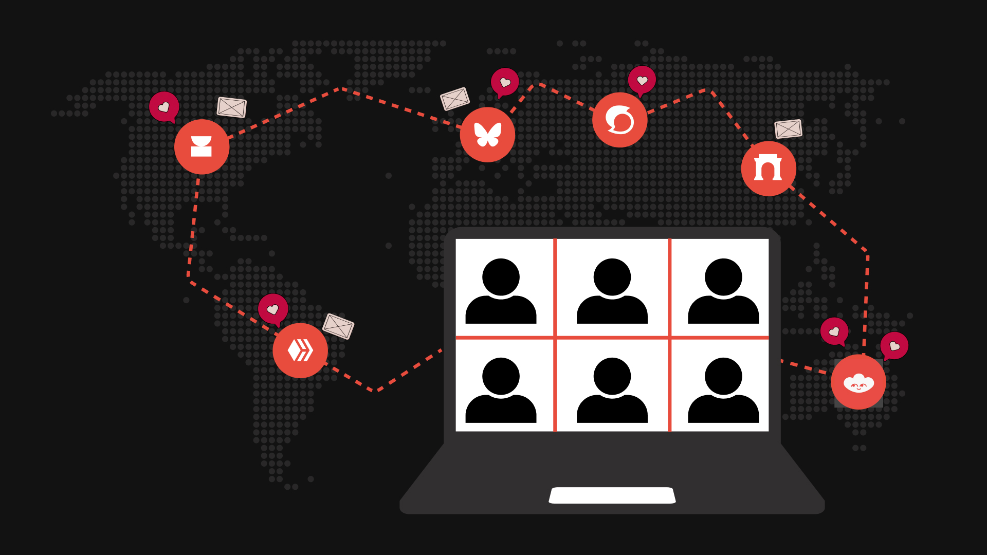 Dynamic visualization of speculation-driven social graphs showing interconnected Web3 social tokens and relational trading networks in SocialFi platforms
