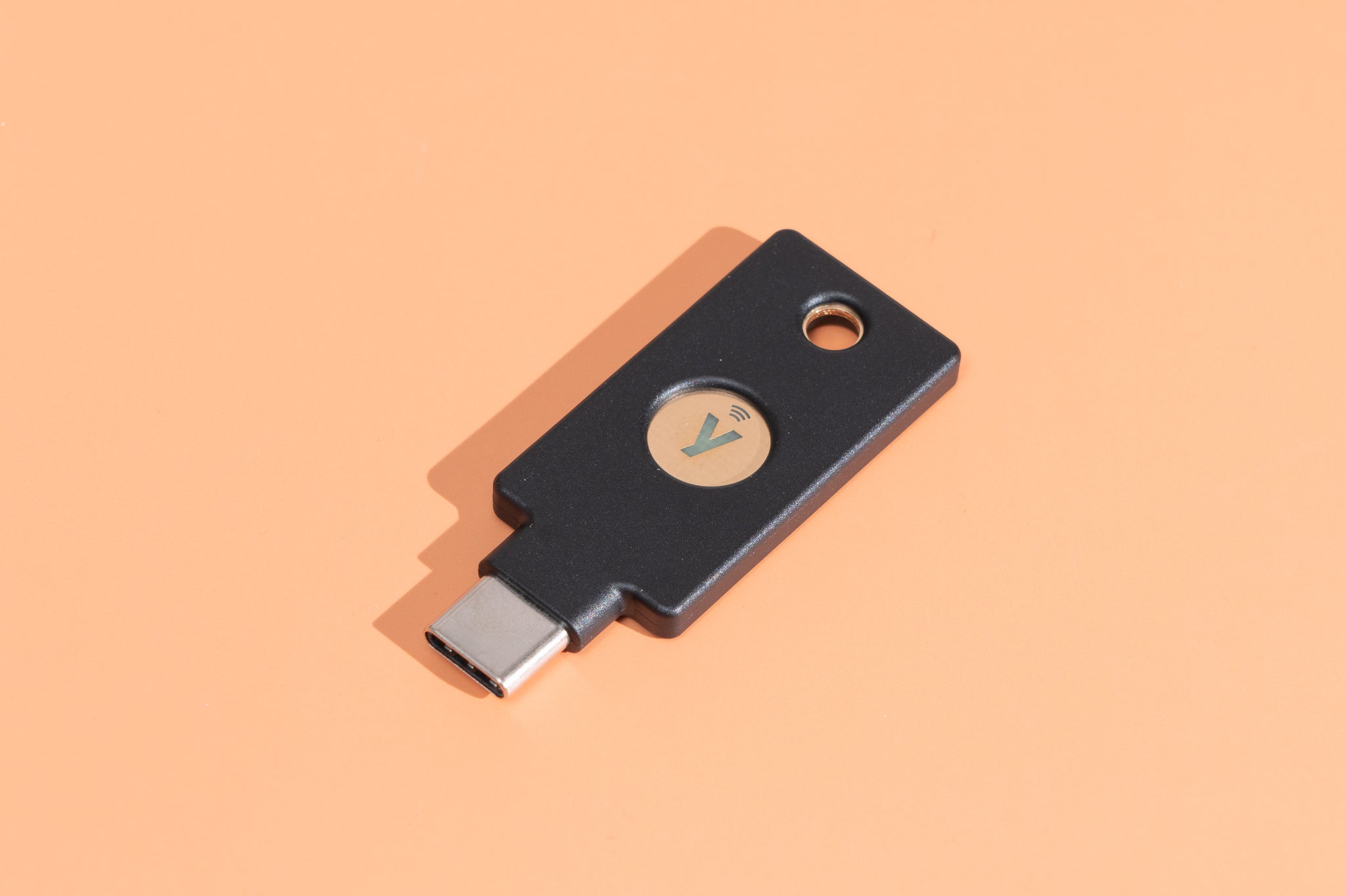 YubiKey physical security key for crypto 2025