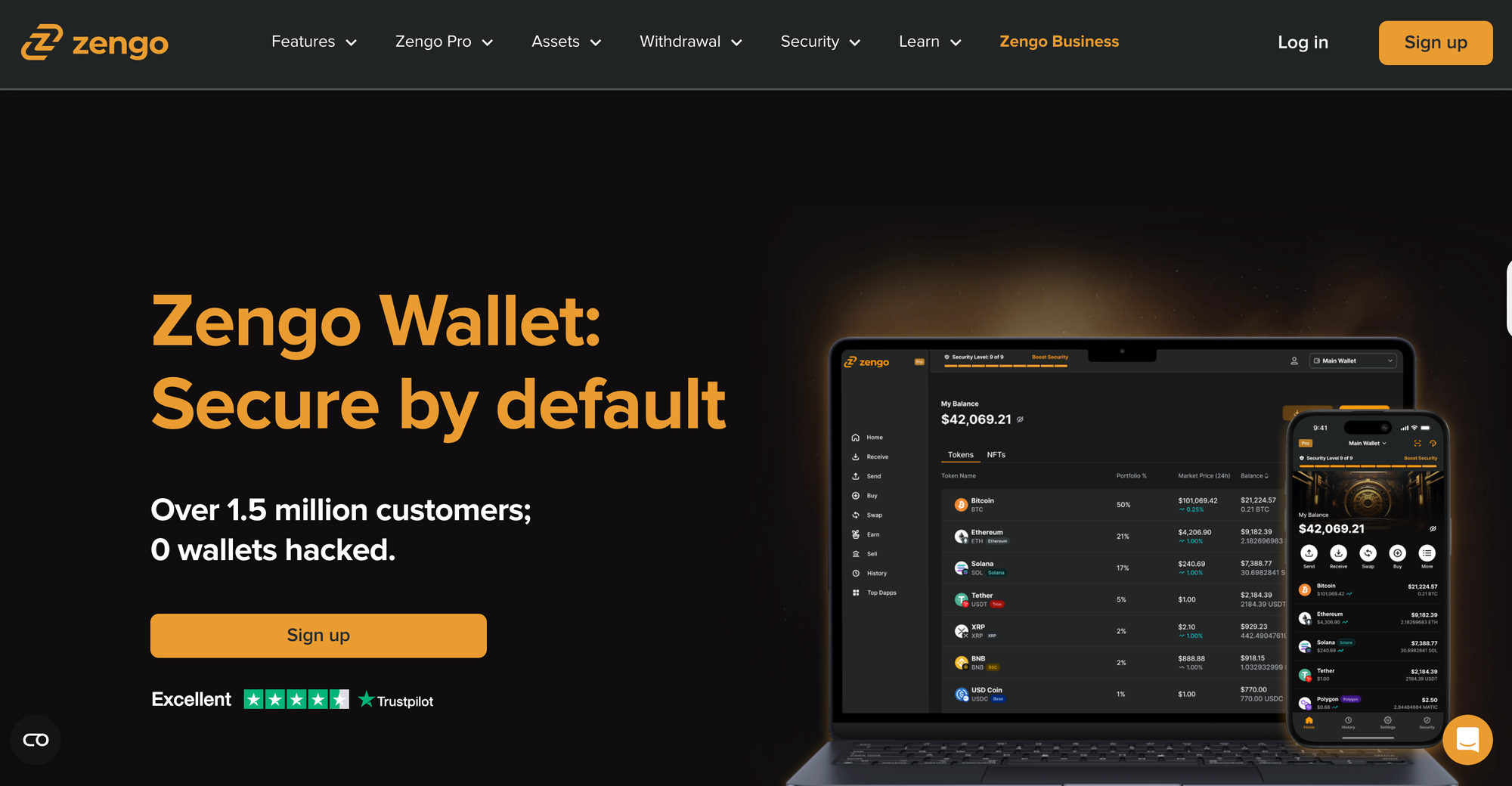 Ethereum wallet privacy self-transaction