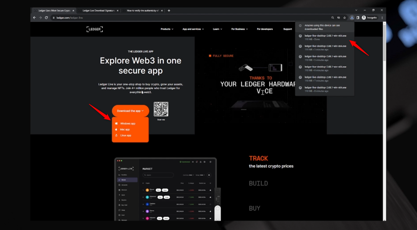 check crypto website authenticity