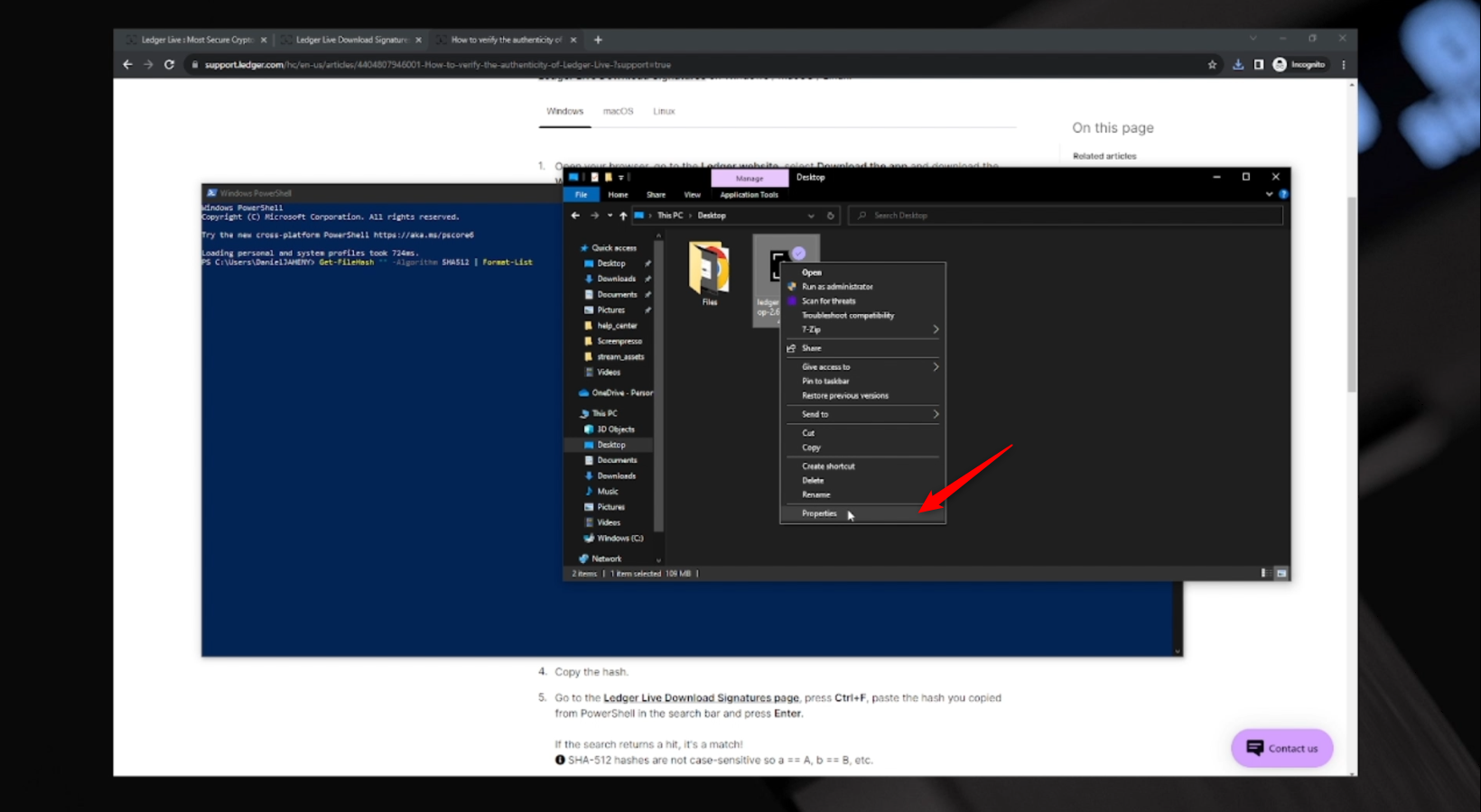 verify crypto website authenticity