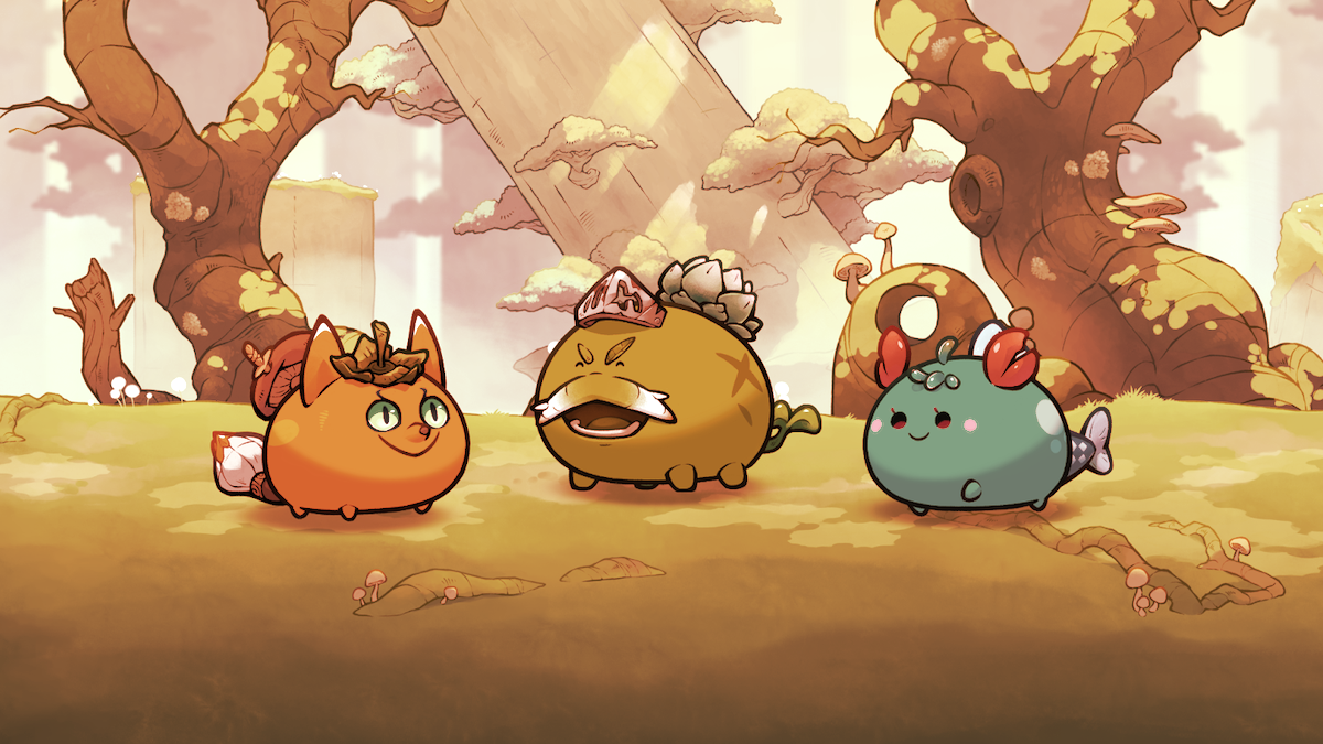 Axie Infinity gameplay NFT creatures 2025