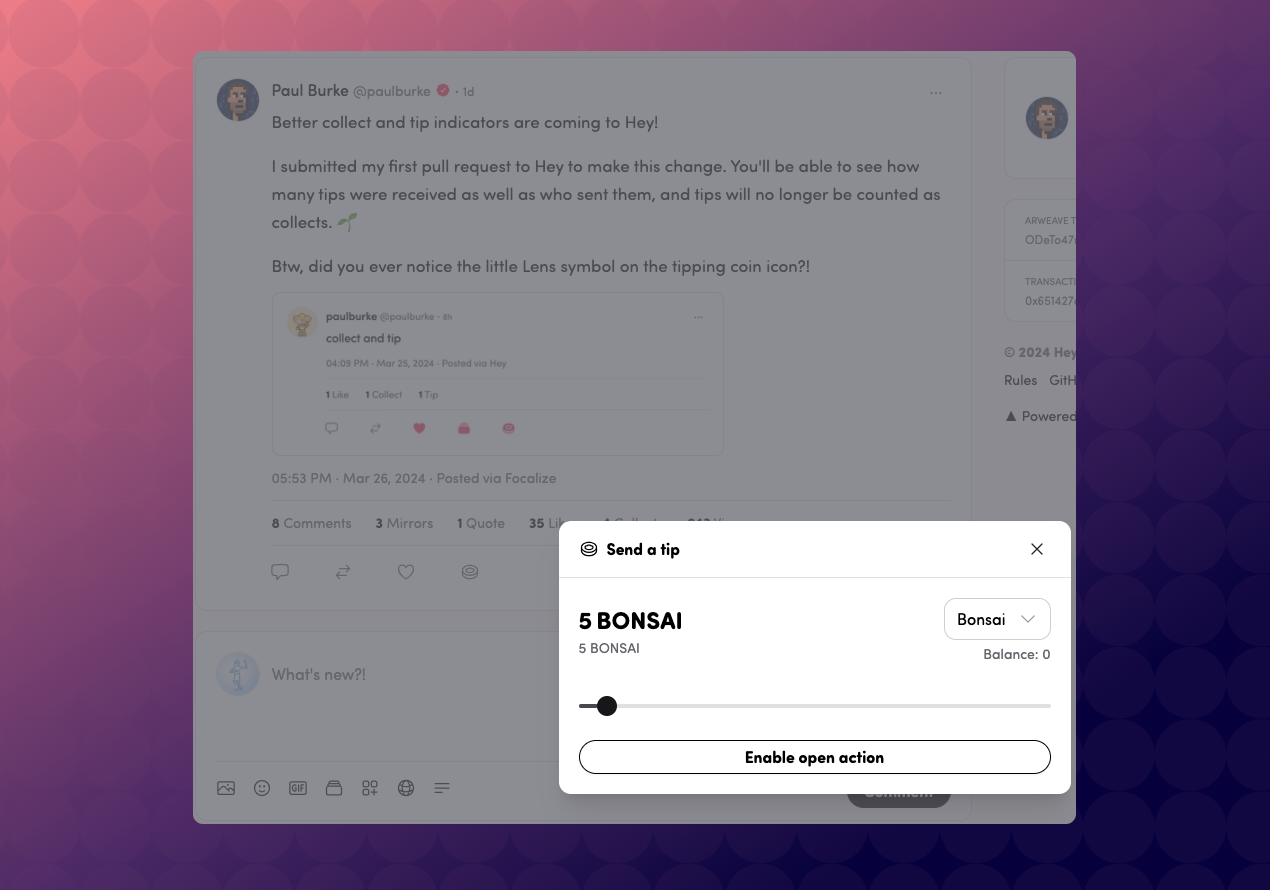 Lens Protocol permissionless app development