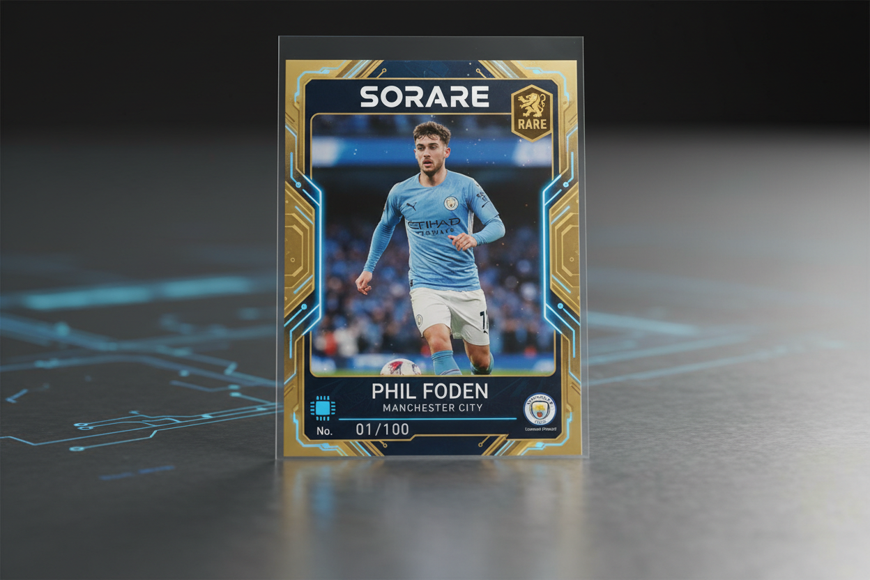 Sorare Foden Man City Rare card
