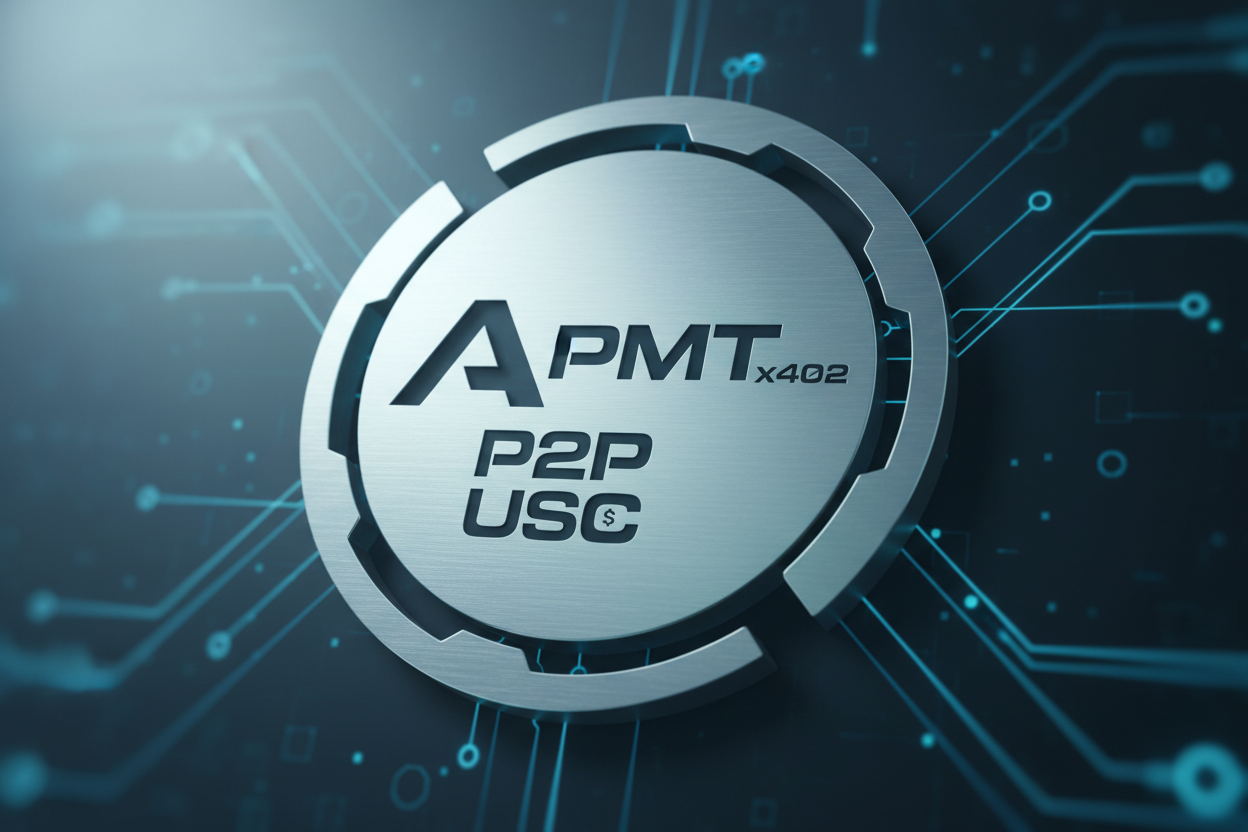 AgentPMT x402 P2P USDC logo