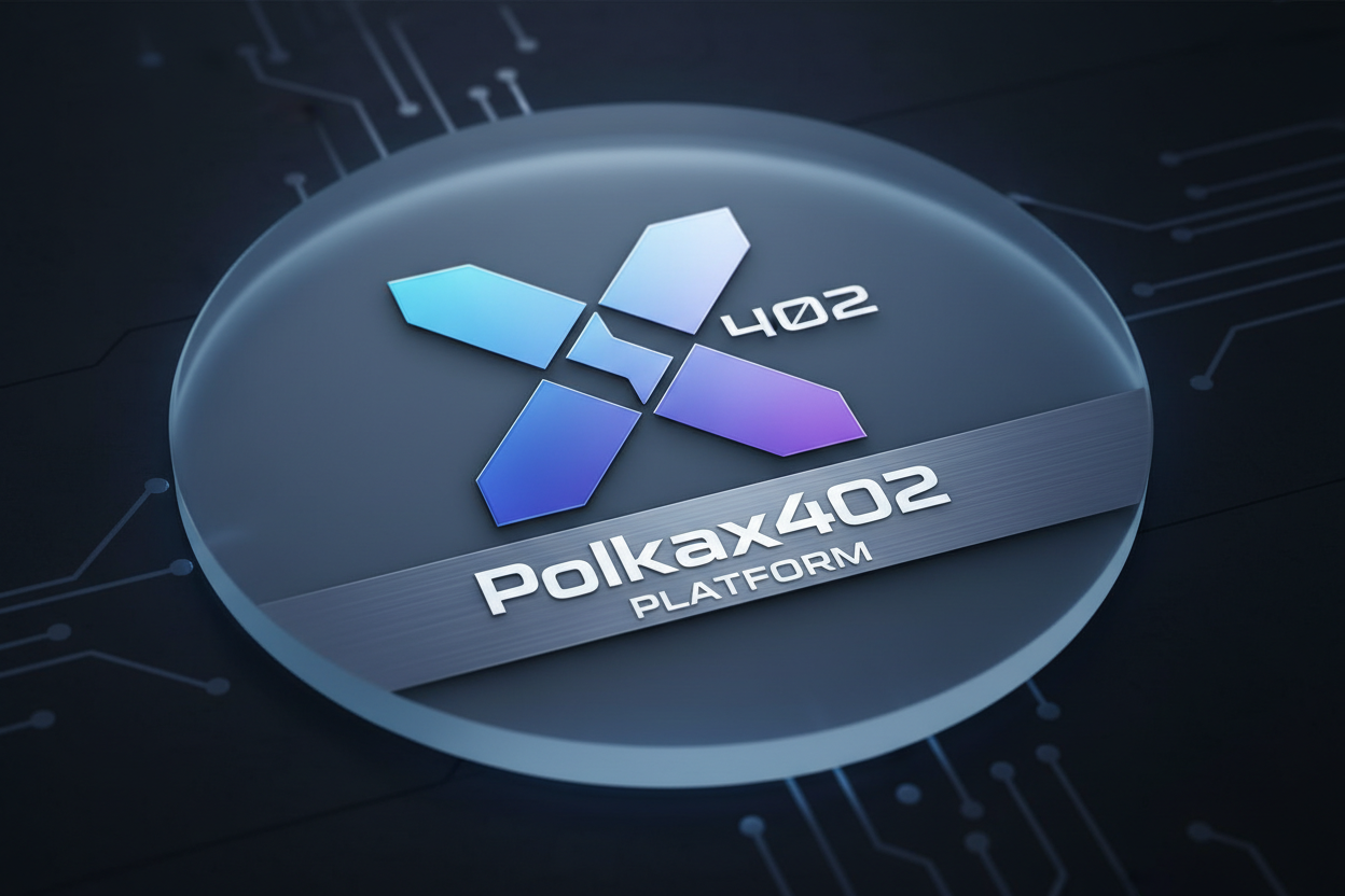 Polkax402 x402 platform logo