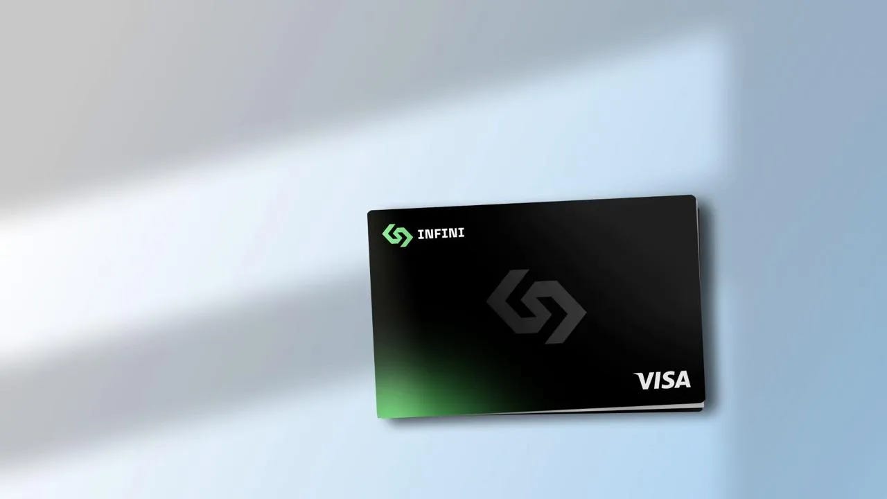 Infini stablecoin card daily yield
