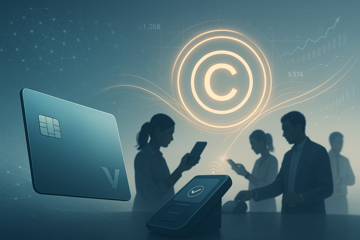 Visa stablecoin real-time conversion privacy