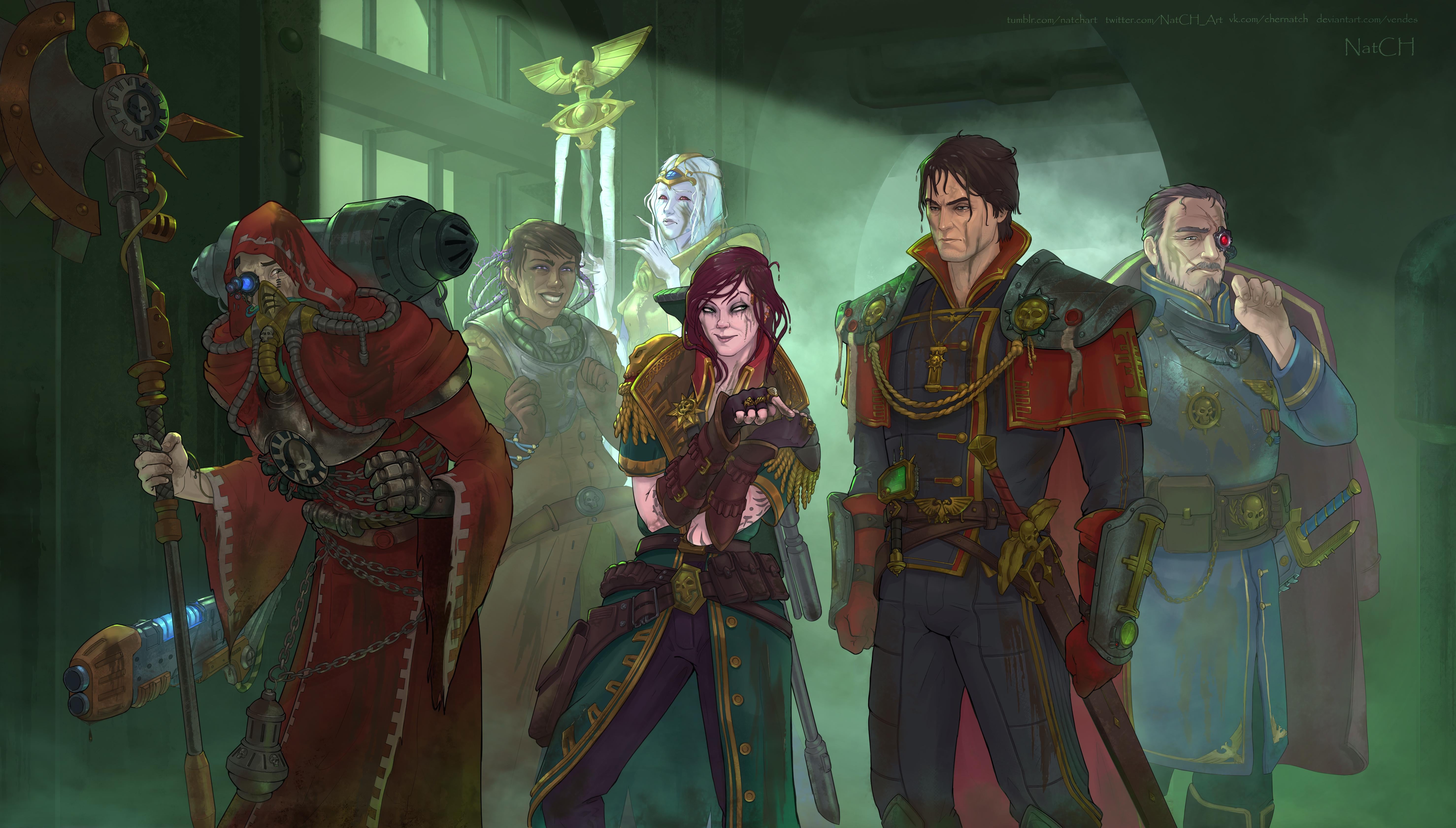 Warhammer 40k Rogue Trader art