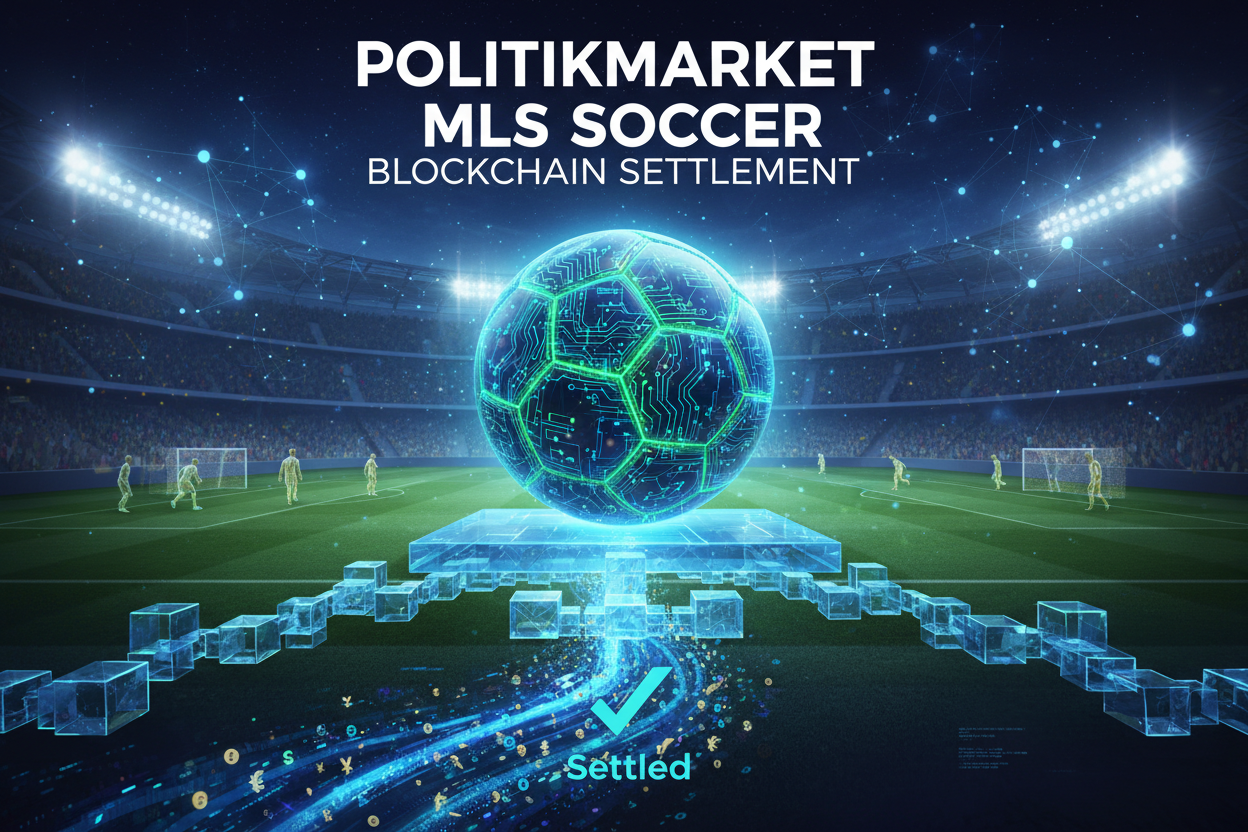 Polymarket MLS soccer blockchain settlement