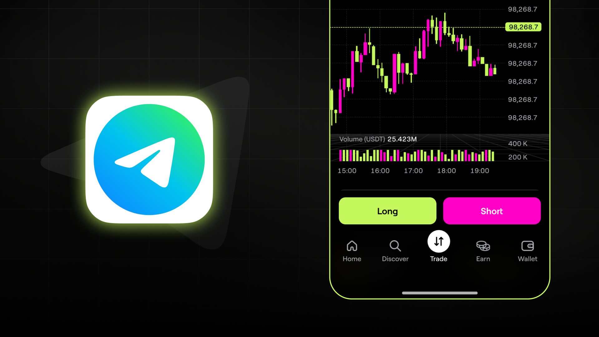 Blum DeFi Telegram Mini App dashboard