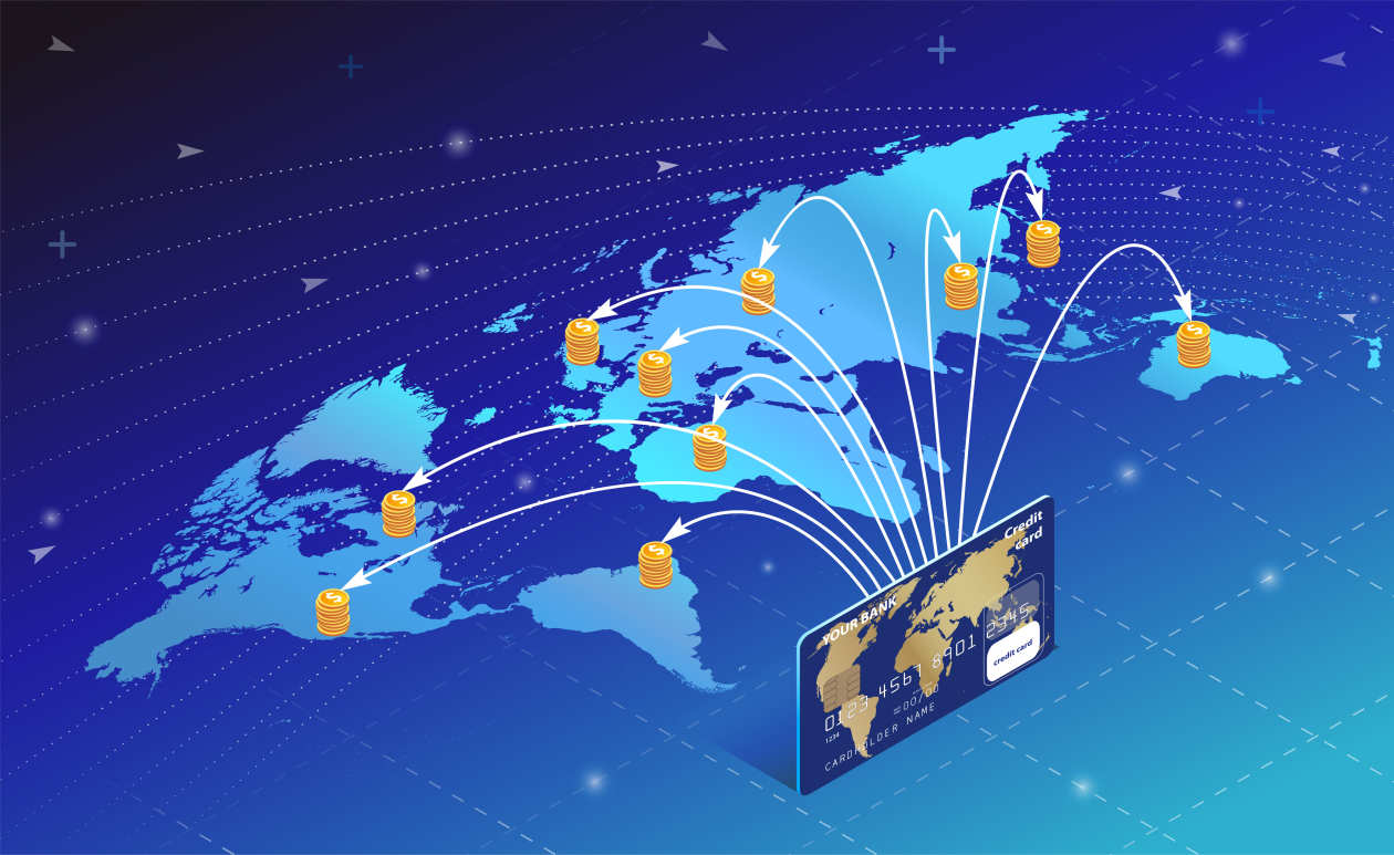 Visa Mastercard global acceptance map