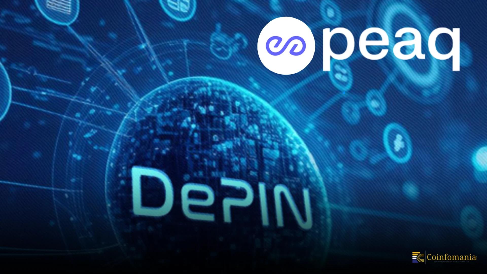 PEAQ Solana DePIN device network 2025