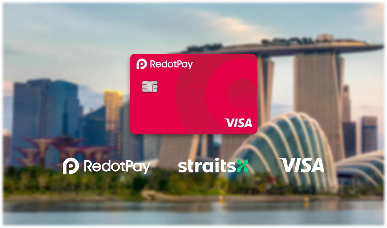 RedotPay virtual Visa crypto card
