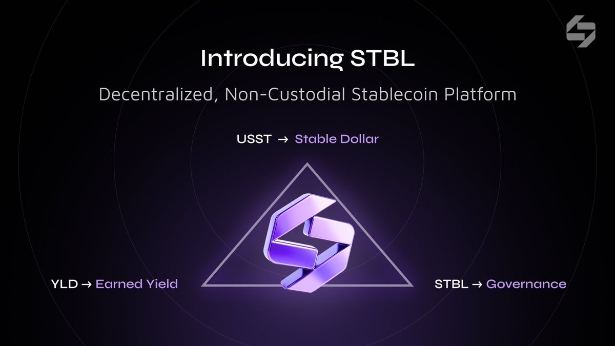 Aave Compound USST collateral STBL protocol DeFi