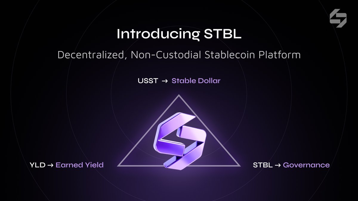STBL protocol USST YLD NFT on-chain savings account