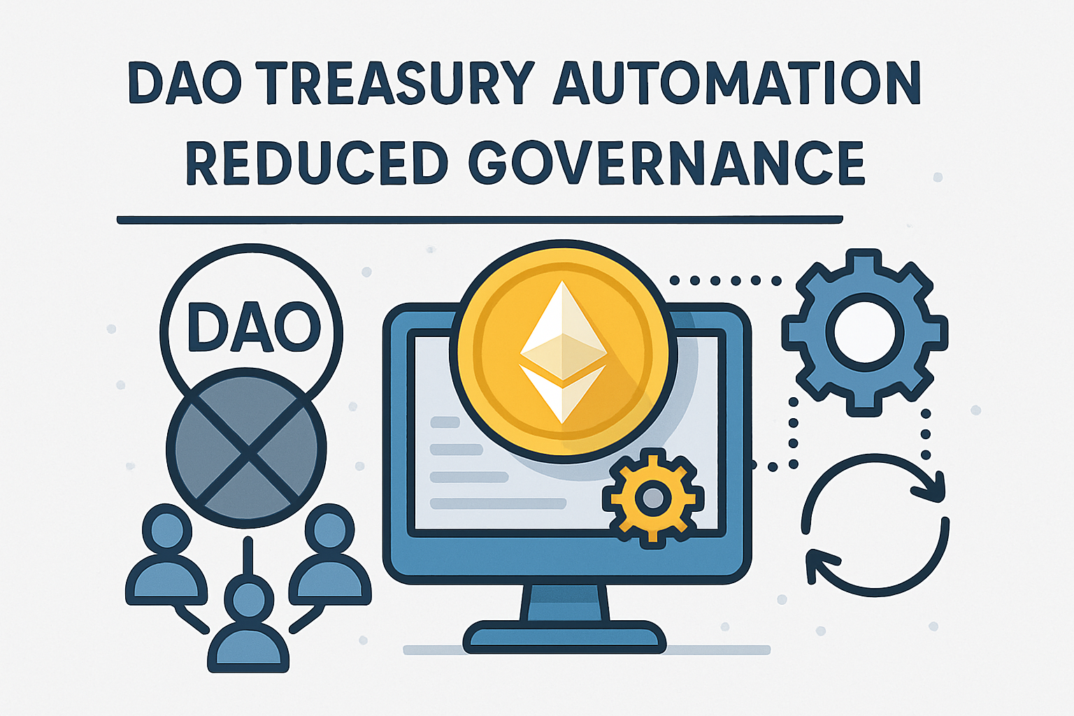 DAO treasury automation reduced governance