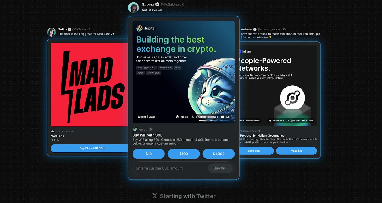 Holding SOL liquid on Jupiter Mobile app