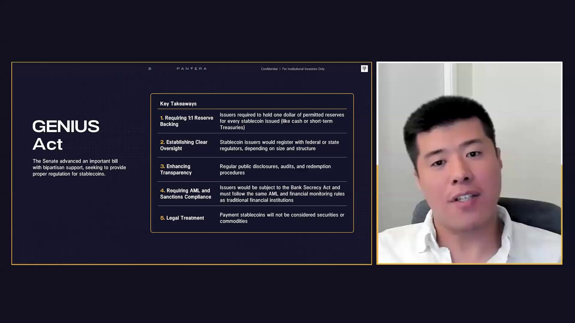 GENIUS Act stablecoin reserve requirements