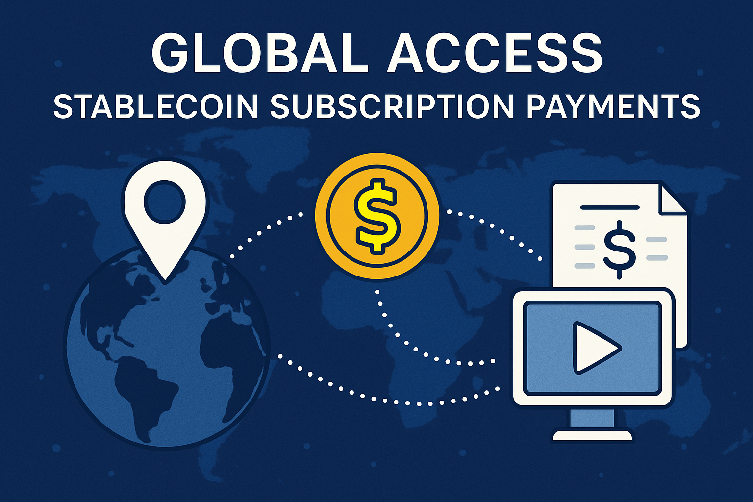 global access stablecoin subscription payments