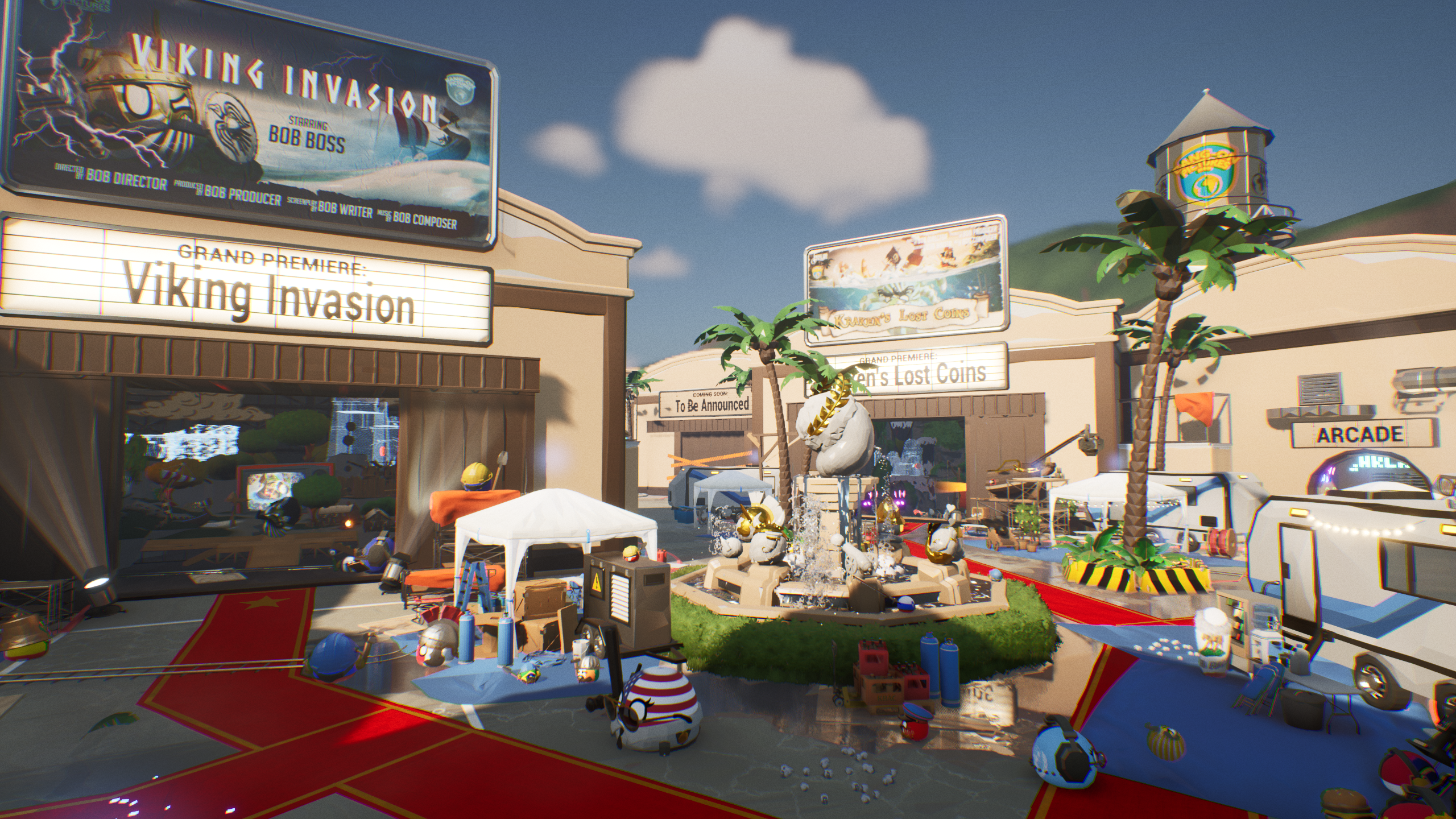 Bang-On Balls Chronicles Wild West train chase multiplayer