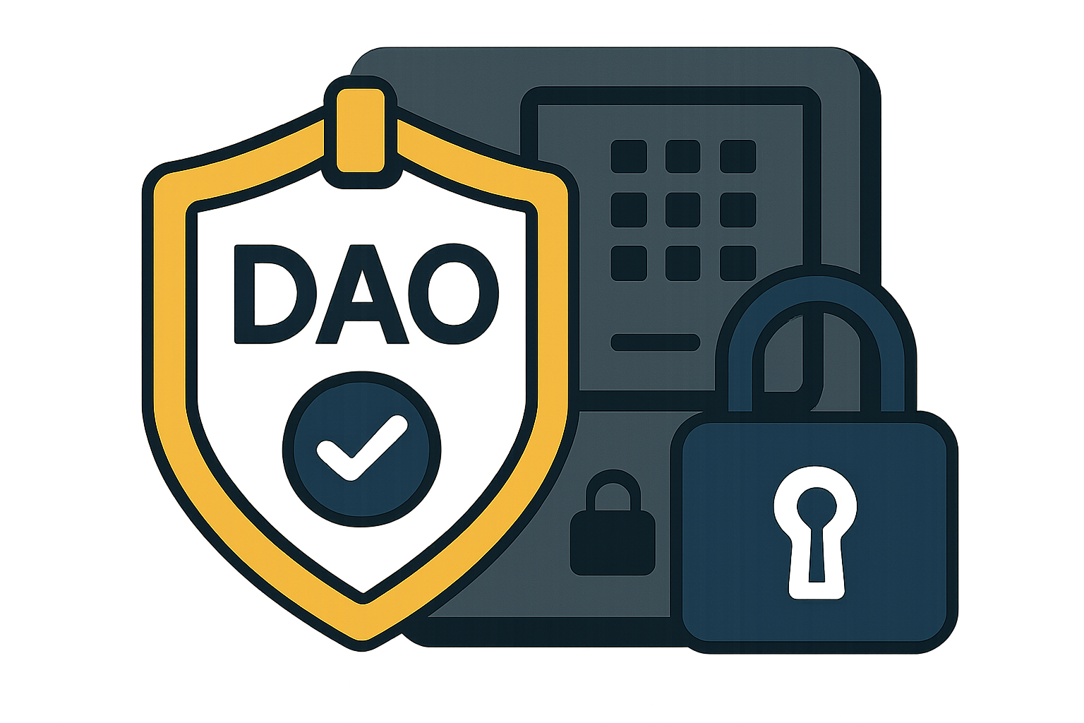 DAO governance badge access control