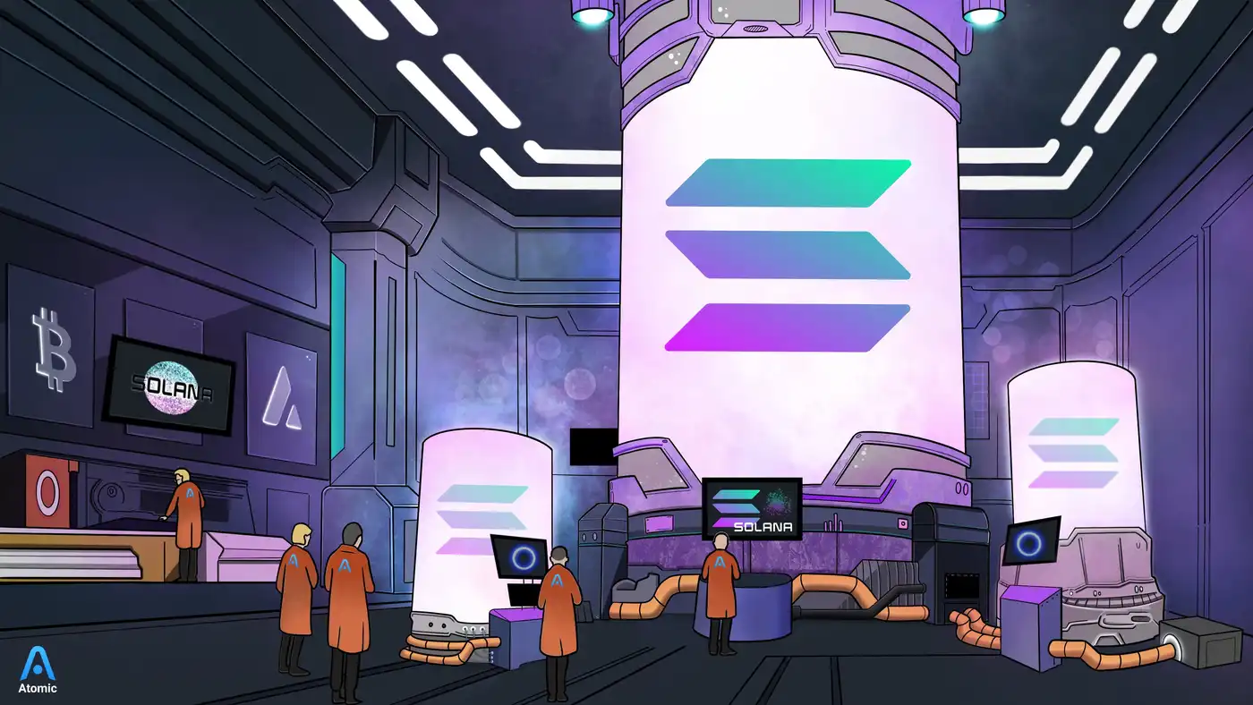 Solana blockchain high speed transaction