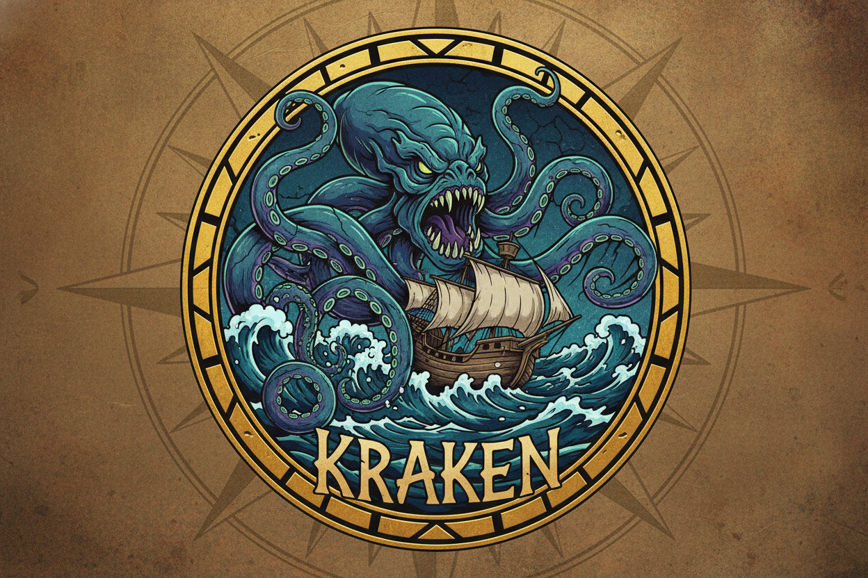 Kraken logo icon