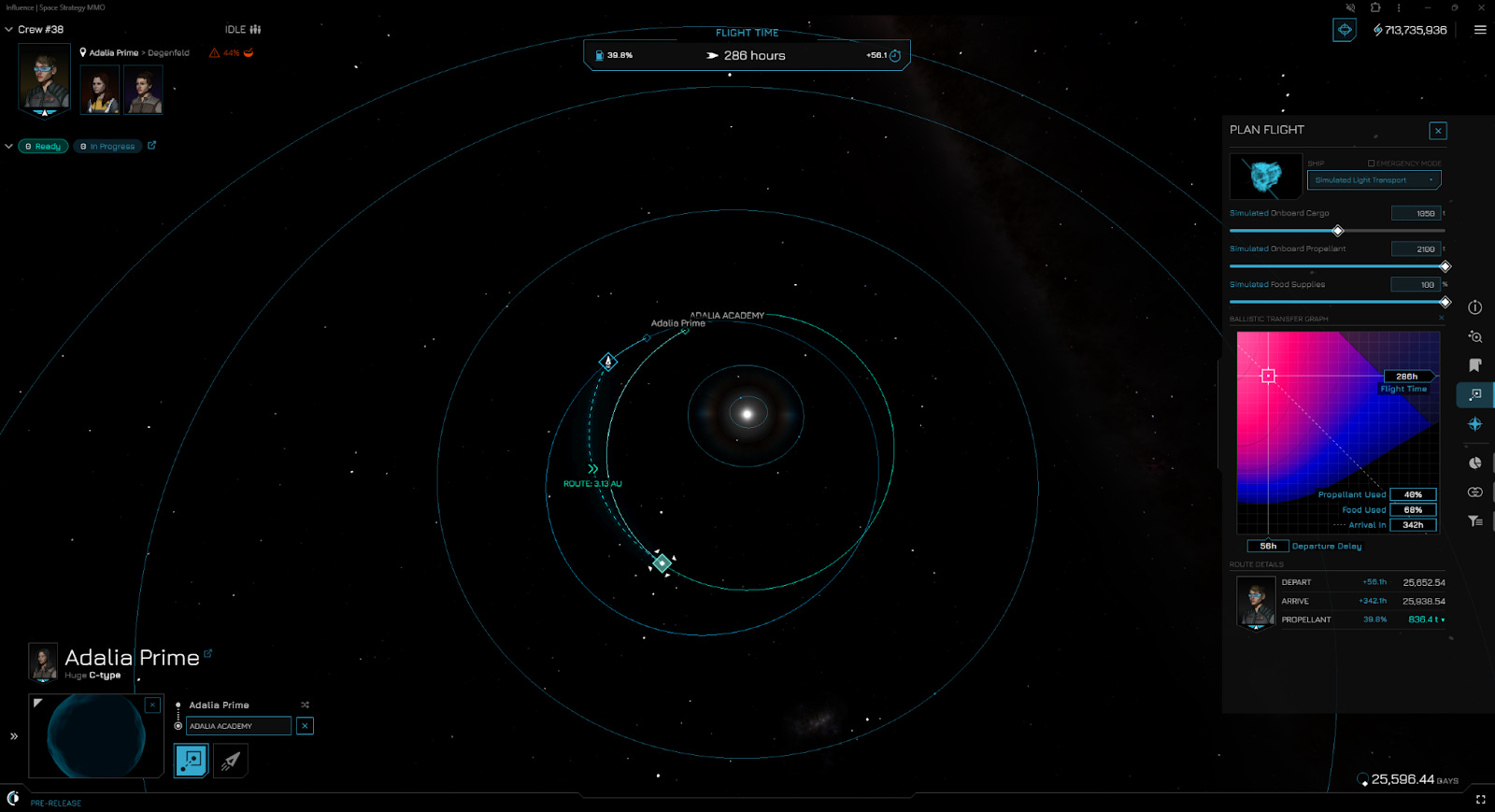 Influence blockchain game StarkNet